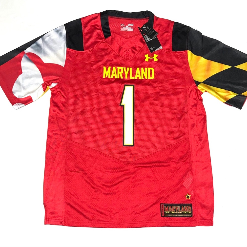 Under Armour Maryland Terrapins Mens Medium Jersey